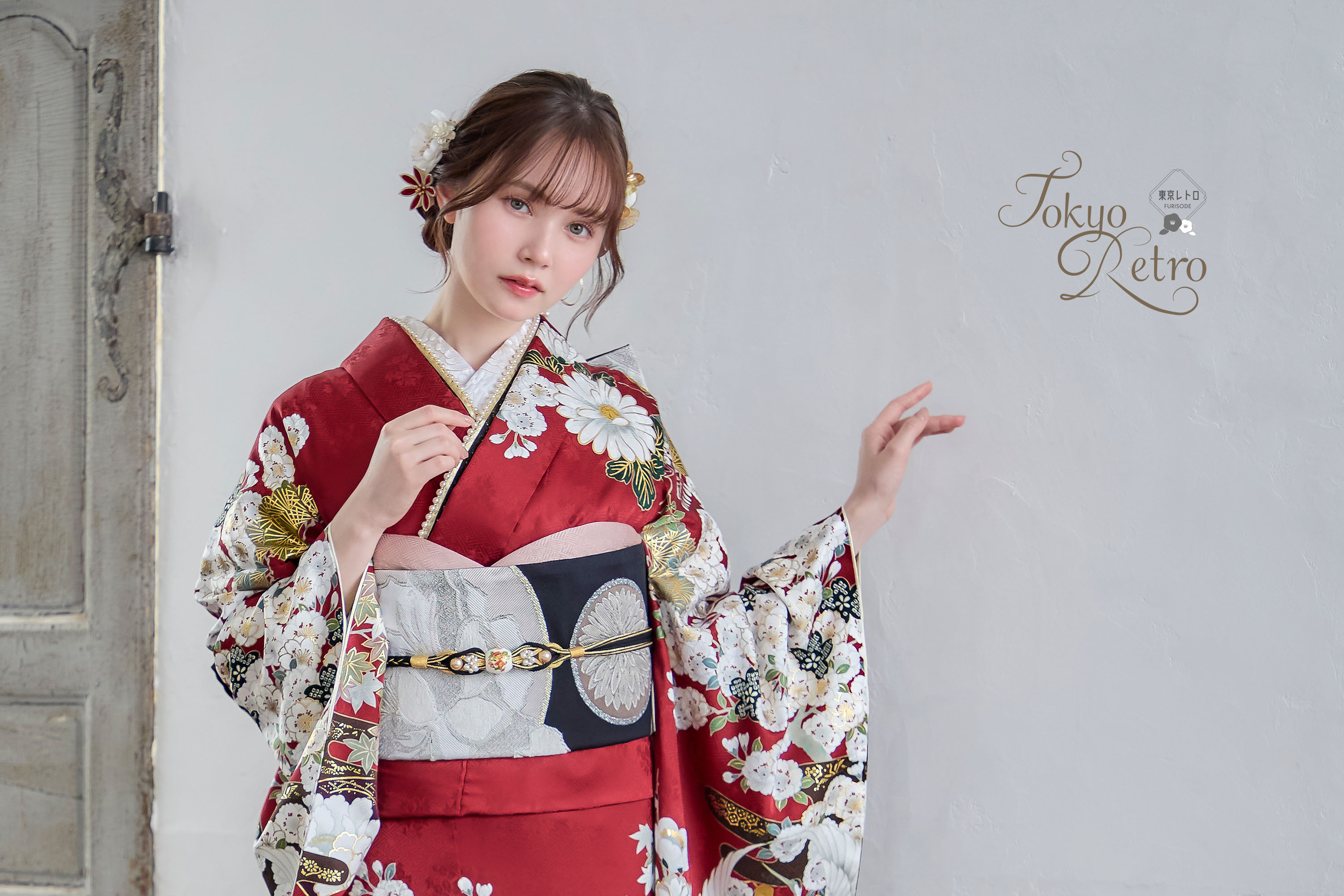 八幡店 成人式振袖【東京レトロ】