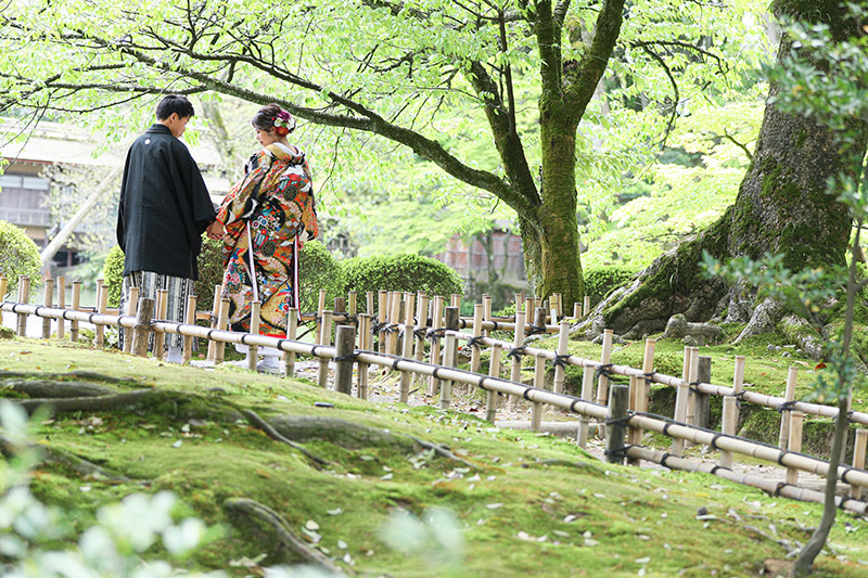 【フォトギャラリー】兼六園でのフォト・前撮り-03