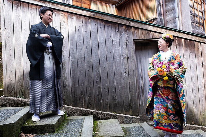 主計町でのフォトウェディング・前撮り
